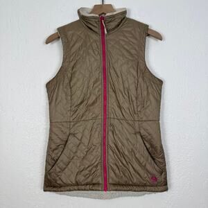 Mountain Hardwear Women's Reversible Quilted Fleece Vest Size Small